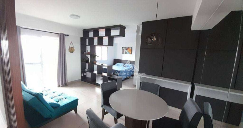 Apartamento com 1 dormitório, 39 m² - venda por R$ 460.000 ou aluguel por R$ 3.200/mês - Jardim Sumaré - Ribeirão Preto/SP