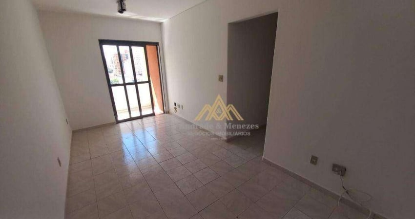 Apartamento com 3 dormitórios para alugar, 68 m² por R$ 1.601,40/mês - Centro - Ribeirão Preto/SP