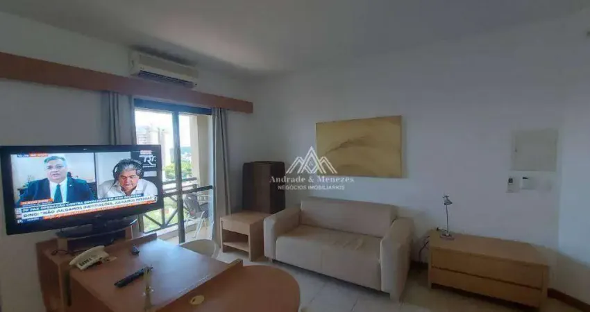 Flat com 1 dormitório para alugar, 41 m² por R$ 3.043,52/mês - Jardim América - Ribeirão Preto/SP
