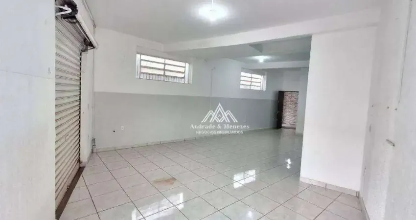Salão para alugar, 63 m² por r$ 1.229,91/mês - sumarezinho - ribeirão preto/sp
