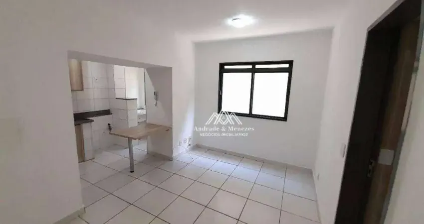 Apartamento com 1 dormitório para alugar, 32 m² por R$ 1.583,89/mês - Vila Monte Alegre - Ribeirão Preto/SP