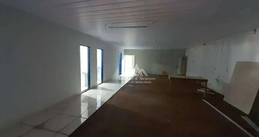 Galpão para alugar, 328 m² por r$ 6.500/mês - vila amélia - ribeirão preto/sp
