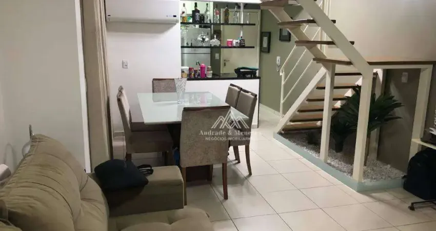 Apartamento Duplex com 1 dormitório à venda, 76 m² por R$ 315.000,00 - Nova Aliança - Ribeirão Preto/SP