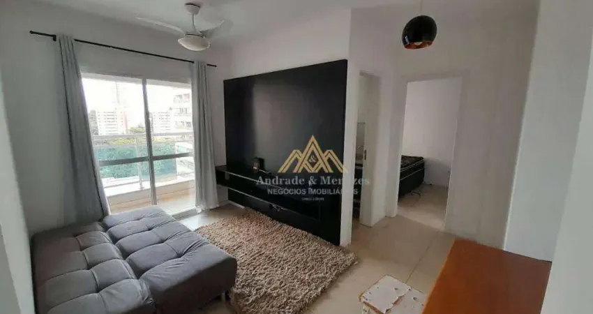 Apartamento com 1 dormitório para alugar, 59 m² por R$ 2.313,49/mês - Jardim Botânico - Ribeirão Preto/SP