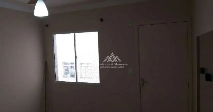 Apartamento com 2 dormitórios à venda, 42 m² por R$ 140.000 - Ipiranga - Ribeirão Preto/SP