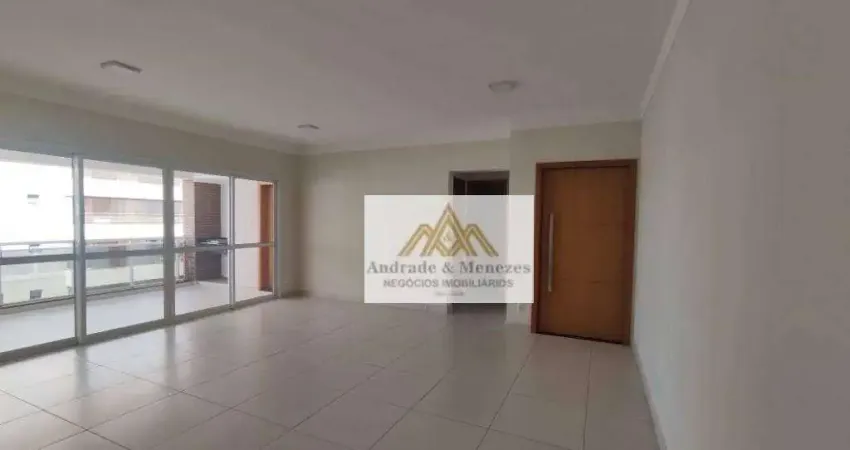 Apartamento com 3 dormitórios para alugar, 144 m² por R$ 4.500/mês - Jardim Botânico - Ribeirão Preto/SP