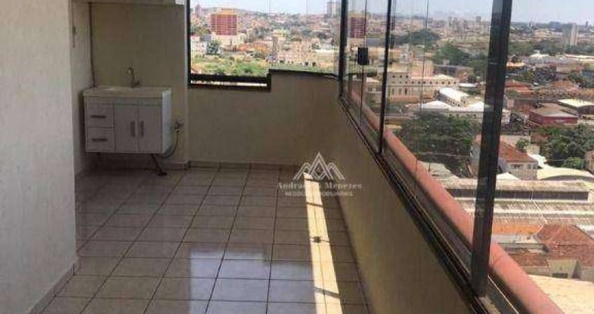 Apartamento com 2 dormitórios, 107 m² - venda por R$ 390.000 ou aluguel por R$ 1.700/mês - Centro - Ribeirão Preto/SP