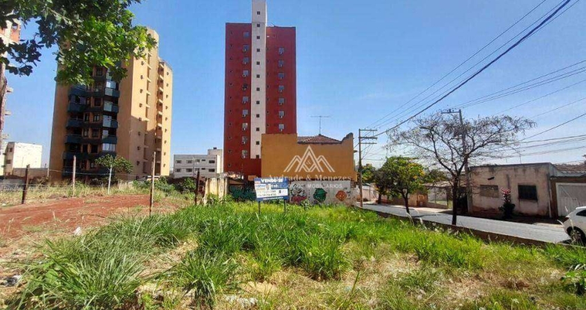 Terreno, 446 m² - venda por R$ 800.000,00 ou aluguel por R$ 1.706,18/mês - Centro - Ribeirão Preto/SP