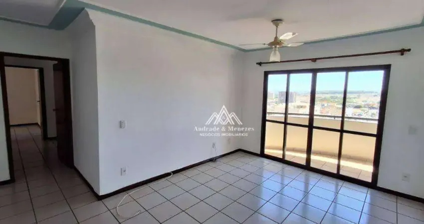 Apartamento com 3 dormitórios para alugar, 110 m² por r$ 2.300/mês - jardim paulista - ribeirão preto/sp