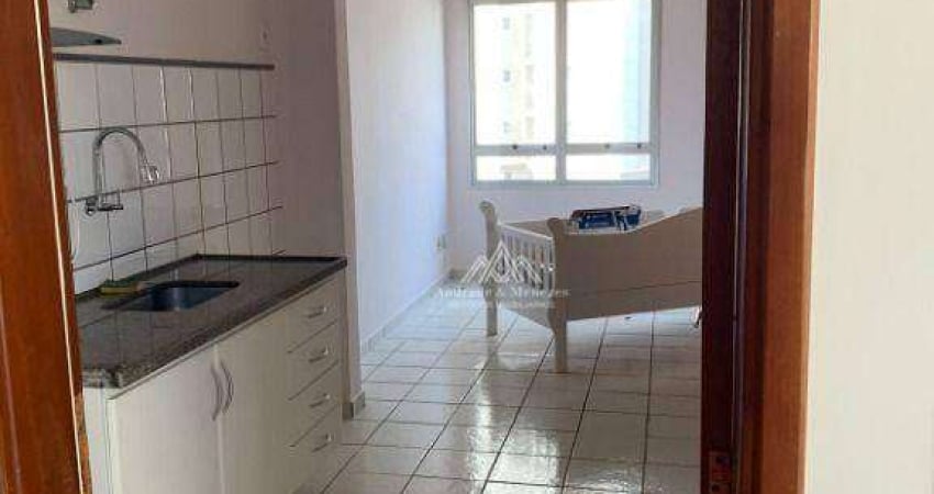 Apartamento com 1 dormitório para alugar, 24 m² por R$ 1.455,70/mês - Nova Aliança - Ribeirão Preto/SP