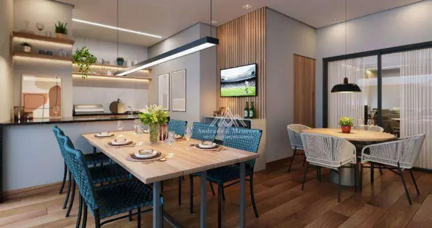 Apartamento LANÇAMENTO com 2 dormitórios à venda, 85 m² por R$ 624.437 - Nova Aliança - Ribeirão Preto/SP