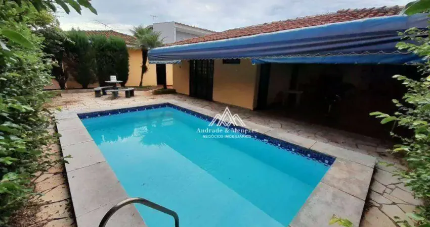 Casa com 3 dormitórios para alugar, 262 m² por R$ 4.466,21/mês - Vila Tibério - Ribeirão Preto/SP