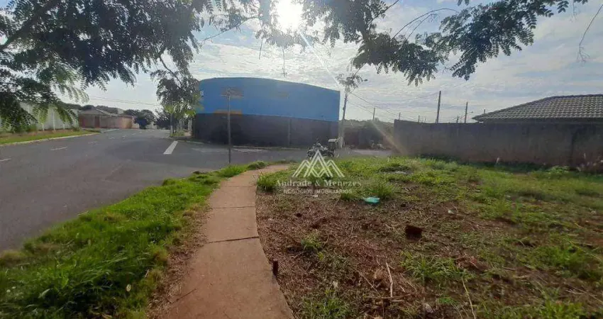 Terreno, 314 m² - venda por R$ 265.000,00 ou aluguel por R$ 1.304,11/mês - Jardim Cristo Redentor	 - Ribeirão Preto/SP