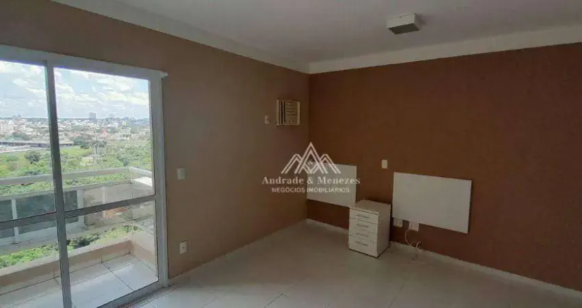 Kitnet com 1 dormitório para alugar, 31 m² por r$ 1.450/mês - vila monte alegre - ribeirão preto/sp