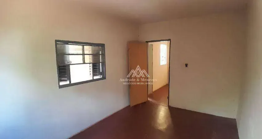 Casa com 1 dormitório para alugar, 115 m² por R$ 802,50/mês - Ipiranga - Ribeirão Preto/SP