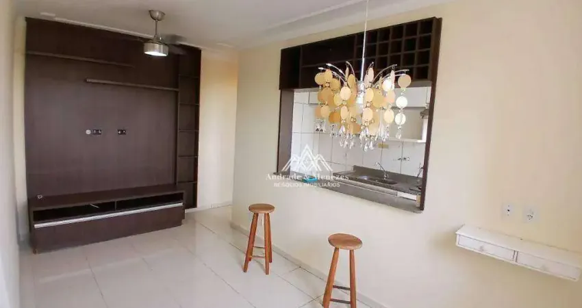 Apartamento com 2 dormitórios para alugar, 46 m² por r$ 1.300/mês - sumarezinho - ribeirão preto/sp