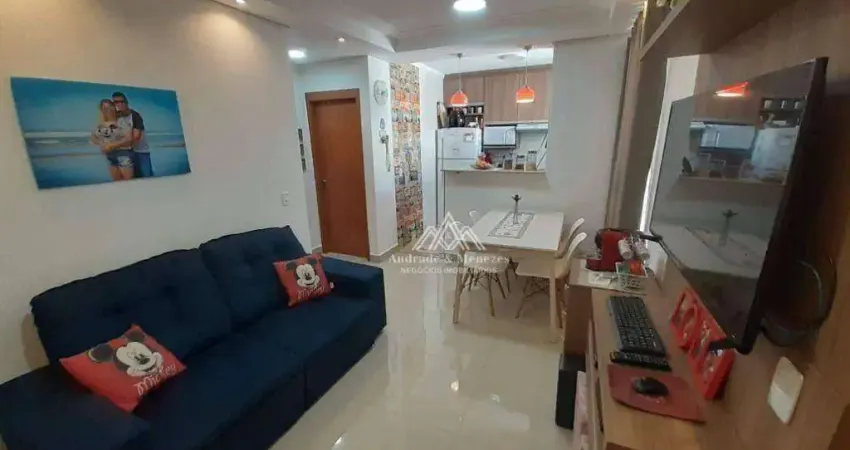 Apartamento com 2 dormitórios à venda, 41 m² por R$ 170.000,00 - Jardim Silvio Passalacqua - Ribeirão Preto/SP