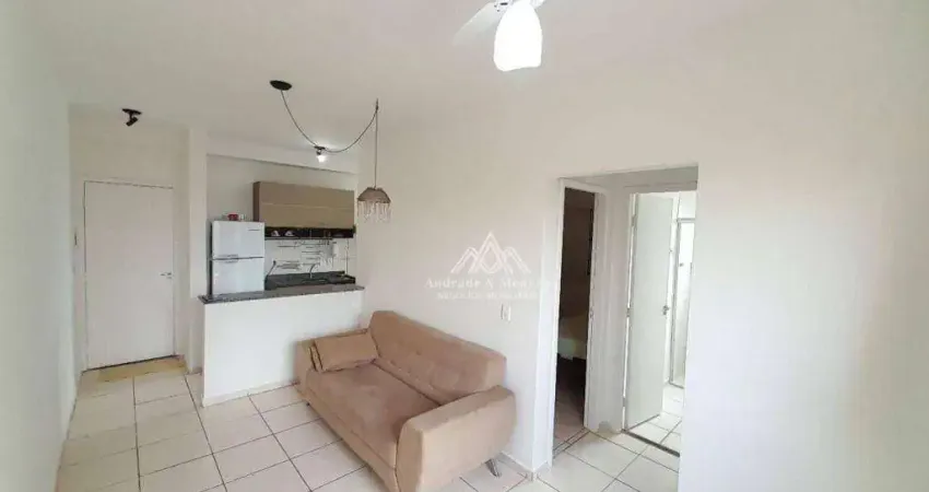 Apartamento com 2 dormitórios para alugar, 45 m² por R$ 2.006,23/mês - Ribeirânia - Ribeirão Preto/SP