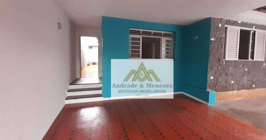 Casa com 3 dormitórios para alugar, 121 m² por R$ 2.300,00/mês - Campos Elíseos - Ribeirão Preto/SP