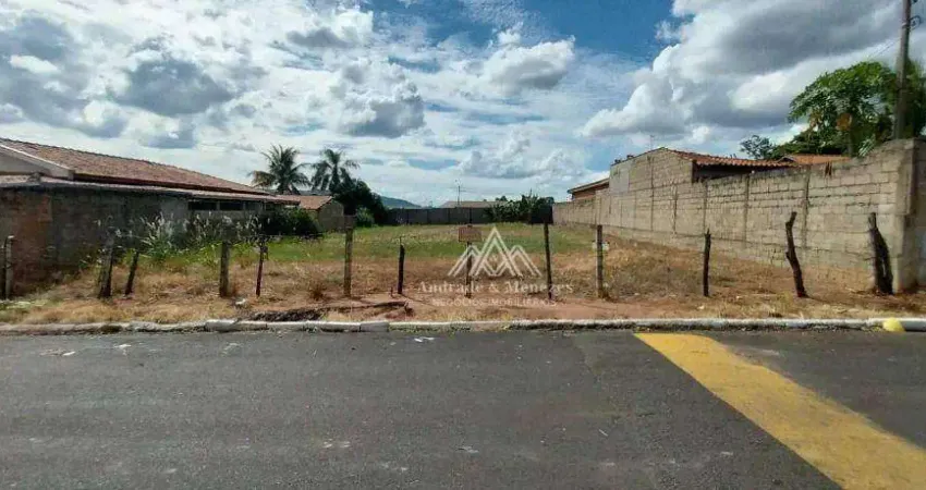 Terreno à venda, 1000 m² por R$ 255.000,00 - Monte Azul - Serra Azul/SP