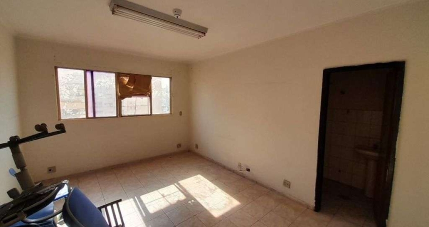 Sala para alugar, 76 m² por R$ 1.300/mês - Centro - Ribeirão Preto/SP