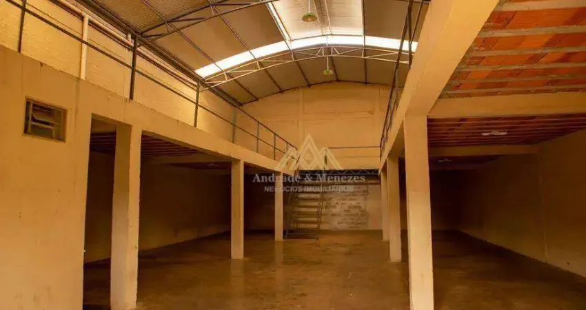 Galpão para alugar, 420 m² por R$ 7.000/mês - Recreio Anhangüera - Ribeirão Preto/SP