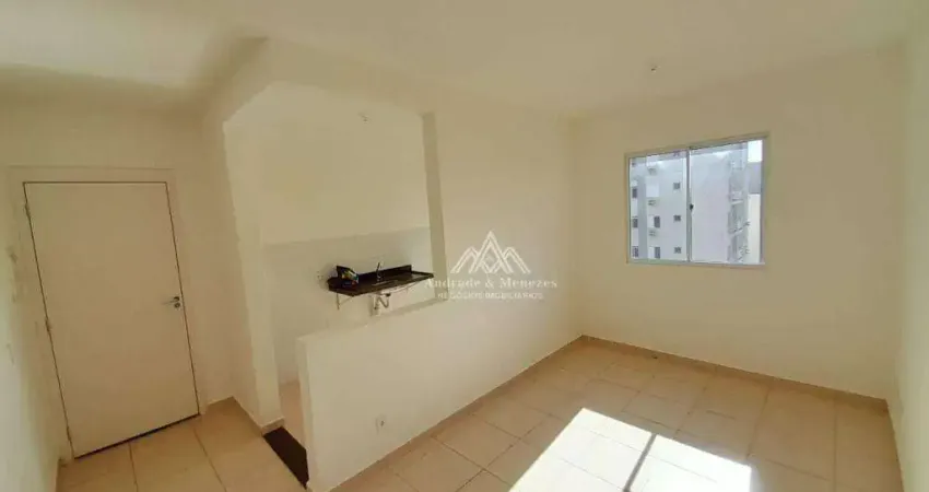 Apartamento com 2 dormitórios à venda, 46 m² por r$ 160.000,00 - residencial das américas - ribeirão preto/sp