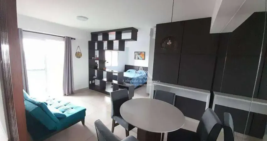 Apartamento com 1 dormitório, 39 m² - venda por R$ 460.000 ou aluguel por R$ 3.200/mês - Jardim Sumaré - Ribeirão Preto/SP
