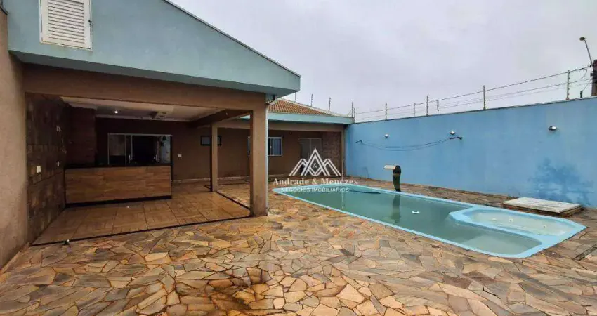 Casa com 1 dormitório para alugar, 100 m² por R$ 2.659,00/mês - Cidade Jardim - Sertãozinho/SP