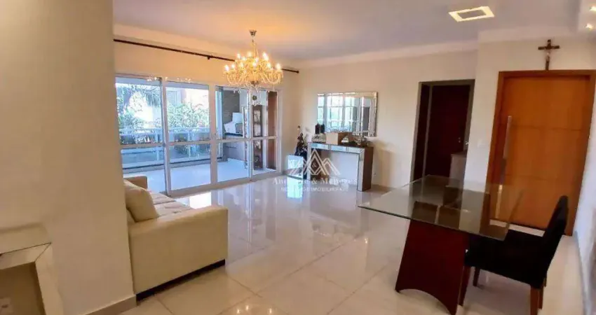 Apartamento com 3 dormitórios à venda, 148 m²  - jardim botânico - ribeirão preto/sp