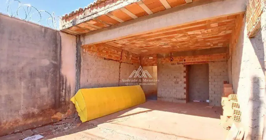 Sobrado residencial em construção à venda com 195,94 m² de área construída, 3 quartos, jardim california - ribeirão preto - sp