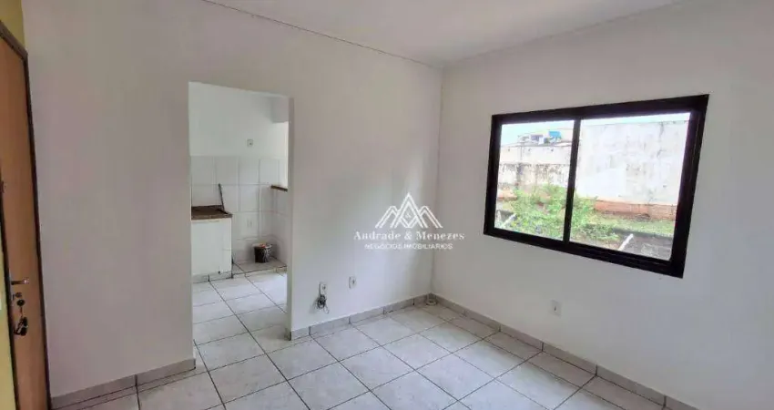 Apartamento com 1 dormitório para alugar, 50 m² por r$ 850/mês - jardim zara - ribeirão preto/sp