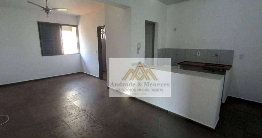 Kitnet com 1 dormitório para alugar, 40 m² por R$ 1.172,83/mês - Centro - Ribeirão Preto/SP