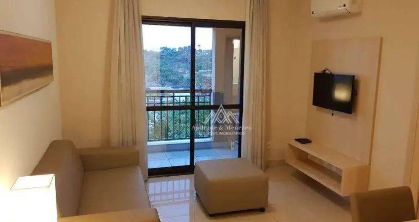Flat com 1 dormitório para alugar, 47 m² por R$ 2.500/mês - Ribeirânia - Ribeirão Preto/SP