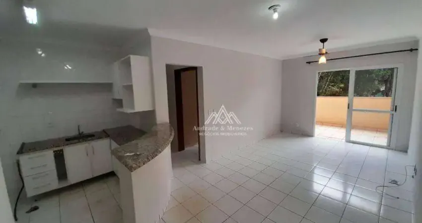 Apartamento com 1 dormitório para alugar, 49 m² por R$ 2.346,26/mês - Nova Ribeirânia - Ribeirão Preto/SP