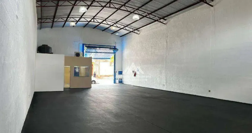 Galpão para alugar, 275 m² por R$ 4.987,71/ano - Jardim Zara - Ribeirão Preto/SP