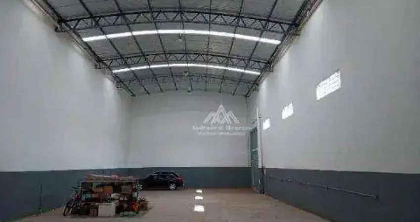 Galpão para alugar, 315 m² por R$ 4.860/mês - Esplanada da Estação - Ribeirão Preto/SP