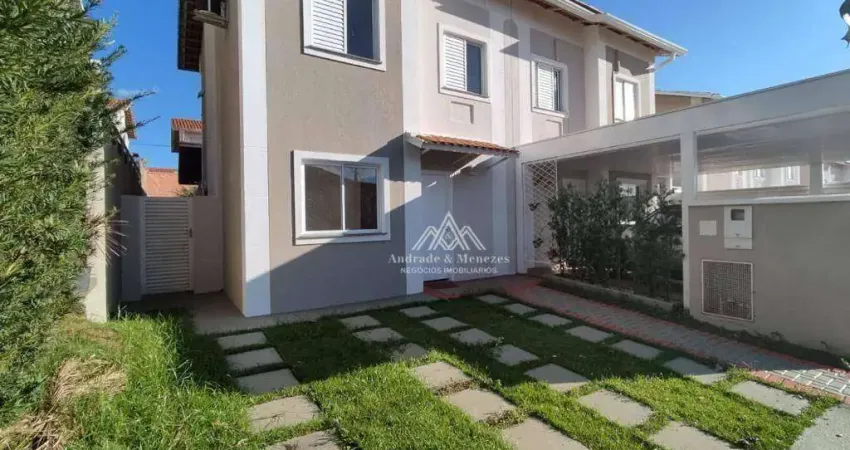 Sobrado com 3 dormitórios à venda, 100 m² por R$ 630.000,00 - Condomínio Vivendas do Sul - Ribeirão Preto/SP