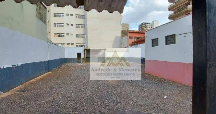 Terreno para alugar, 347 m² por R$ 3.271,29/mês - Centro - Ribeirão Preto/SP