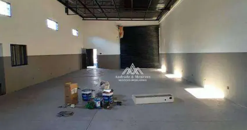 Galpão para alugar, 180 m² por r$ 3.964,35/mês - jardim anhangüera - ribeirão preto/sp