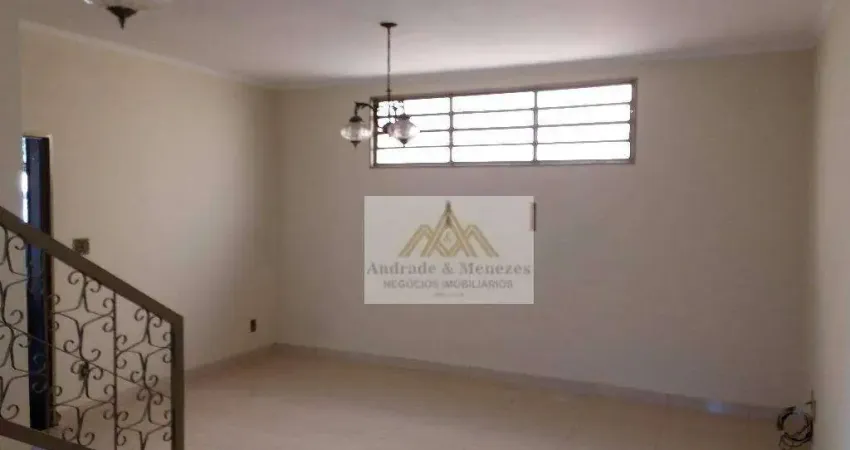 Sobrado com 3 dormitórios para alugar, 249 m² por R$ 2.700,00/mês - Independência - Ribeirão Preto/SP