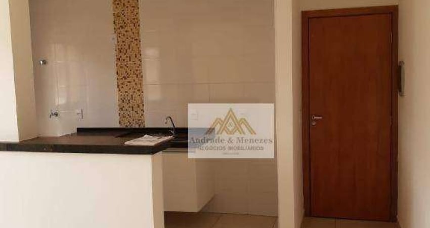 Apartamento com 1 dormitório para alugar, 36 m² por R$ 1.200/mês - Jardim Antártica - Ribeirão Preto/SP