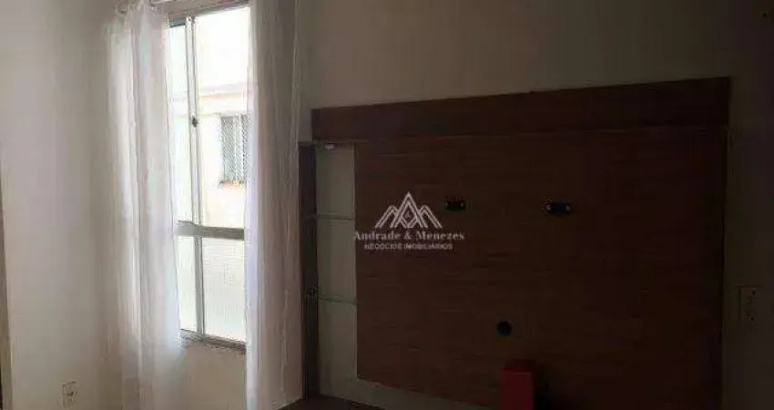 Apartamento com 2 dormitórios para alugar, 44 m² por R$ 1.000/mês - Jardim Manoel Penna - Ribeirão Preto/SP
