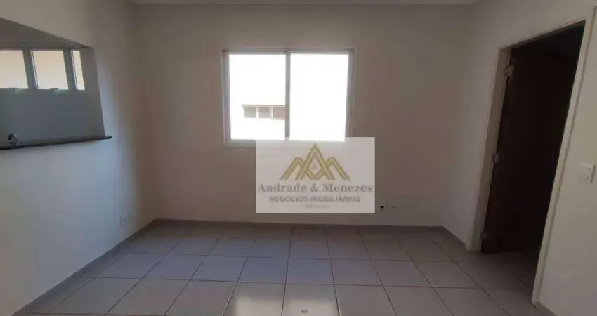Apartamento com 1 dormitório para alugar, 47 m² por R$ 1.460,00/mês - Centro - Ribeirão Preto/SP