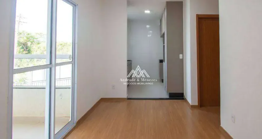 Apartamento com 2 dormitórios para alugar, 44 m² por r$ 1.650/mês - recreio das acácias - ribeirão preto/sp