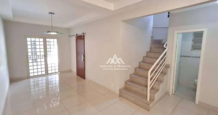 Sobrado com 3 dormitórios para alugar, 191 m² por r$ 4.900/mês - city ribeirão - ribeirão preto/sp