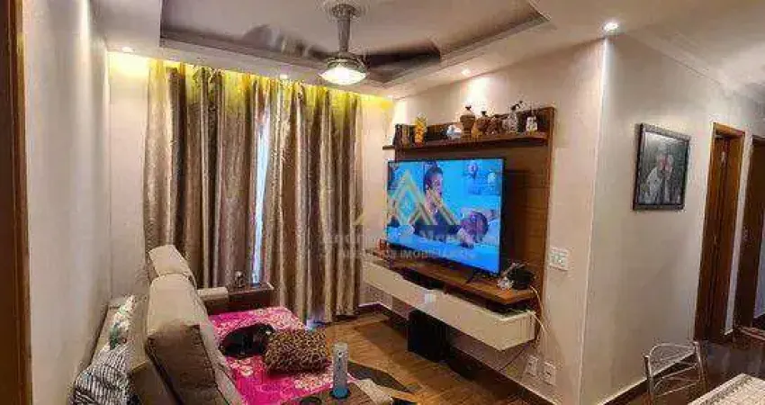 Apartamento com 2 dormitórios à venda, 46 m² por r$ 175.000,00 - ipiranga - ribeirão preto/sp