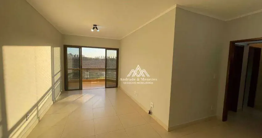 Apartamento com 3 dormitórios para alugar, 97 m² por r$ 2.000/mês - iguatemi - ribeirão preto/sp