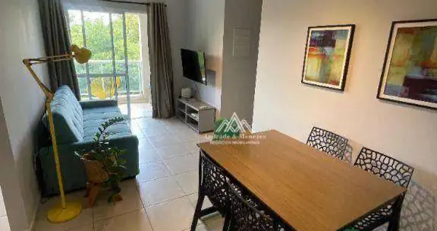Apartamento com 2 dormitórios, 55 m² - venda por r$ 395.000 ou aluguel por r$ 2.850/mês - jardim palma travassos - ribeirão preto/sp