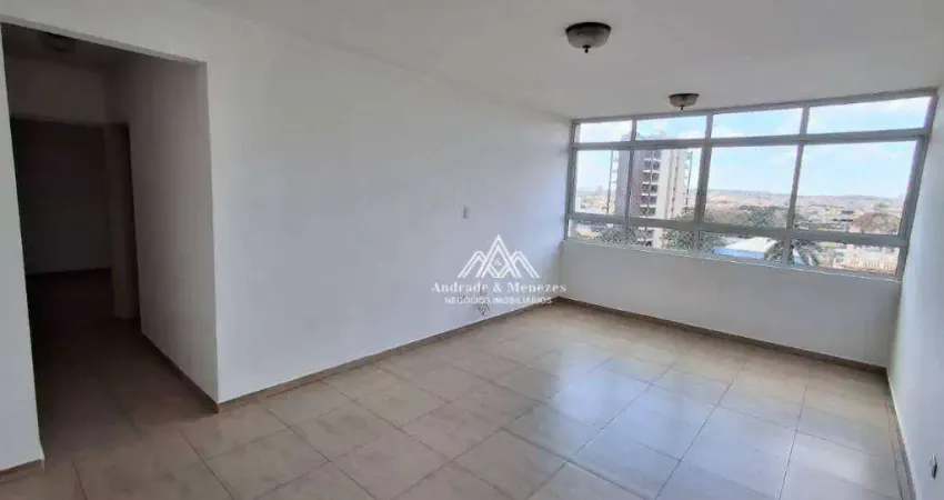 Apartamento com 2 dormitórios para alugar, 89 m² por r$ 1.400/mês - centro - ribeirão preto/sp